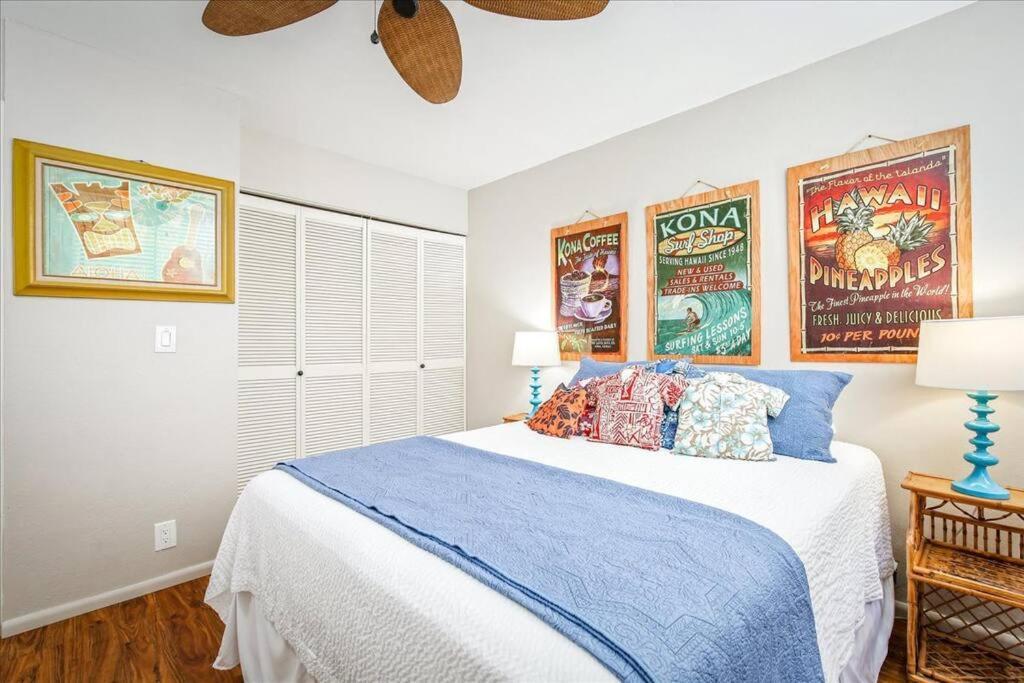 Beautiful 2/2 Condo In Kailua Kona. Ocean View! Eksteriør bilde